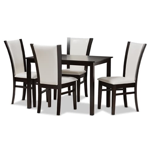Baxton Studio Adley 5pc. Dining Set