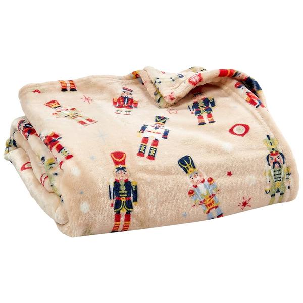Ashley Cooper(tm) Nutcracker Waltz Plush Throw - image 