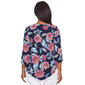 Womens Alfred Dunner Classics 3/4 Sleeve Floral Tee - image 2