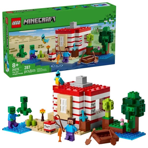 LEGO&#40;R&#41; Minecraft The TNT Jungle House
