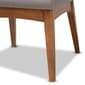 Baxton Studio Makar Modern Transitional Velvet Dinning Chairs Set - image 5