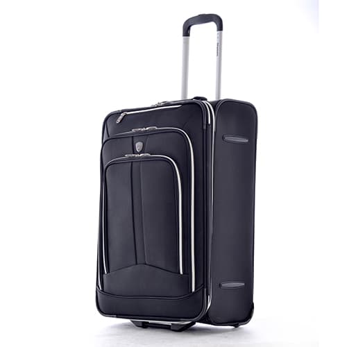 Olympia USA 3pc. Hamburg Upright Luggage Set-Black