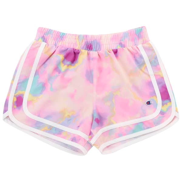 Girls &#40;7-16&#41; Champion&#40;R&#41; Marbled Varsity Shorts - image 