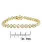 Haus of Brilliance Diamond Link Tennis Bracelet - image 5