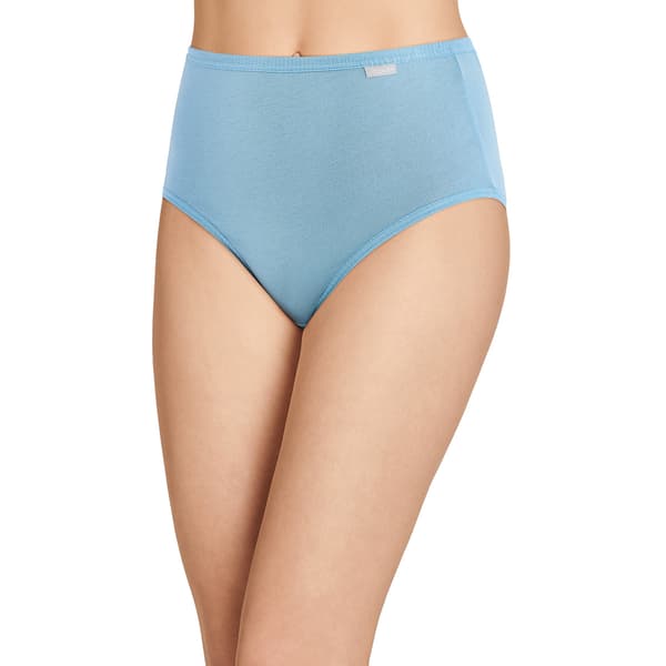 Womens Jockey® Elance Classics Qs Brief Panties 1486 - Blue