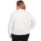 Plus Size Skye''s The Limit Spring Romance Eyelet Denim Jacket - image 2