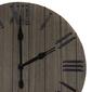 Elegant Designs Handsome 21" Farmhouse Wood Wall Clock - image 5