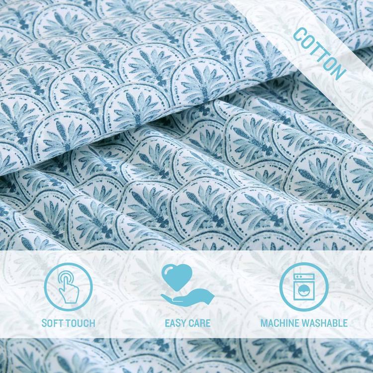 Tommy Bahama Coastal Batik 200TC 4pc. Cotton Percale Sheet Set