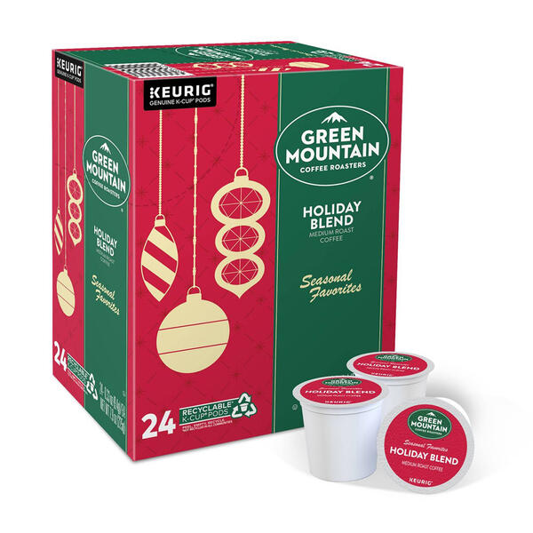 Keurig&#40;R&#41; Slim Green Mountain&#40;R&#41; Holiday Blend K-Cup&#40;R&#41; - 24 Count - image 