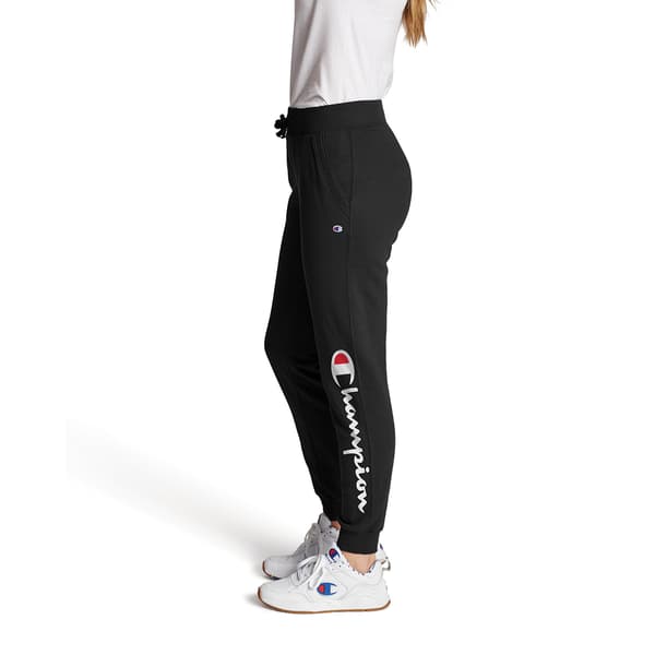 Champion vertical 2024 logo sweatpants