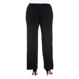 Plus Size 24/7 Comfort Apparel Stretch Drawstring Casual Pants