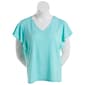 Plus Size French Laundry Flutter Sleeve Seam Ruffle Blouse - image 1