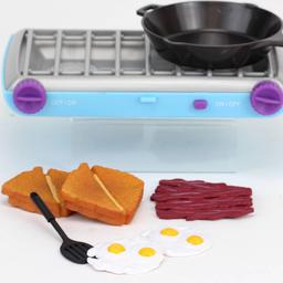 Sophia's® Camp Stove &amp; Breakfast Food Set