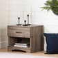 South Shore Step One Weathered Oak Nightstand - image 2