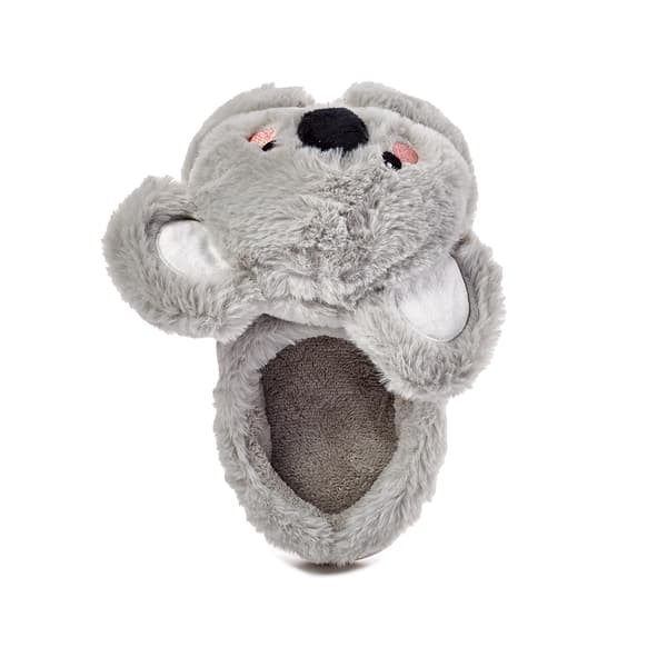 Womens Cloud Critters Koala Plush Slippers