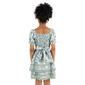 Girls (7-16) Rare Editions Puff Sleeve Floral Lace Trim Dress - image 3