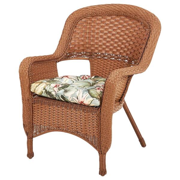 Veranda High Back Resin Wicker Chair - image 