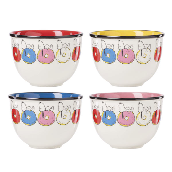 Lenox® Chef Snoopy Dessert Bowls - Set of 4