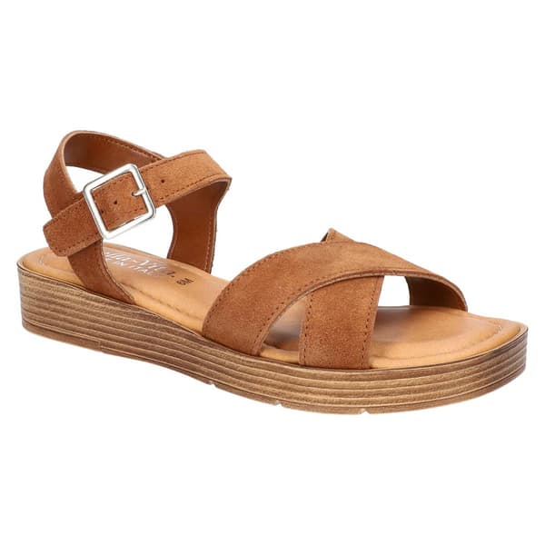 Womens Bella Vita Car-Italy Suede Platform Sandals - image 