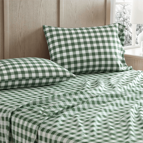Martha Stewart Madison Gingham Sheet Set