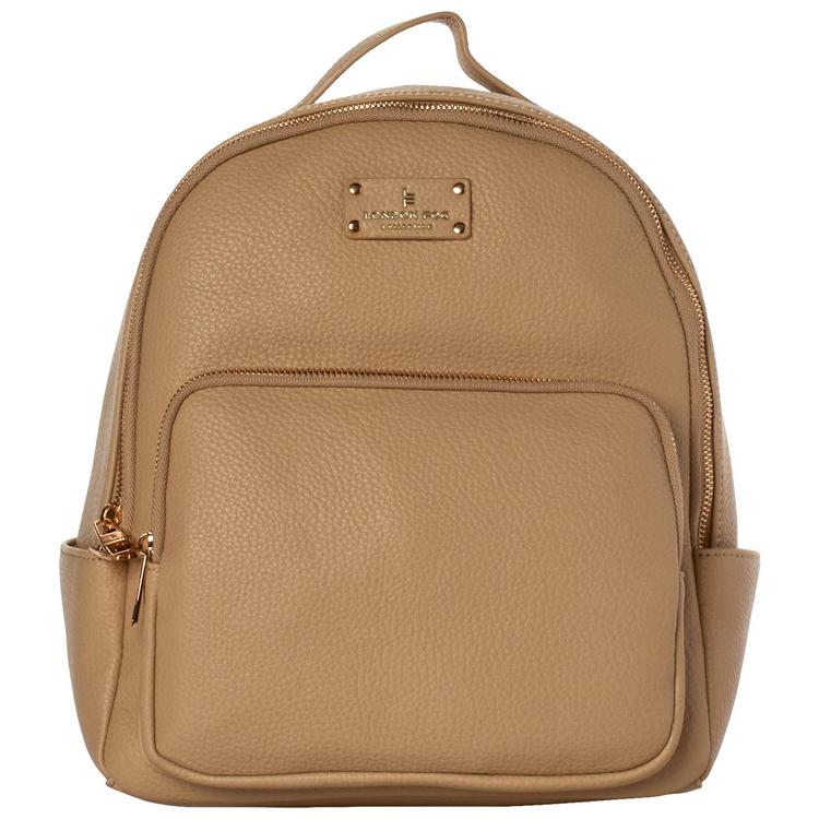 London Fog Sophia Pebble Leather Backpack