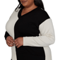 Plus Size Skye’s the Limit Signature Sweaters Color Block Sweater - image 5
