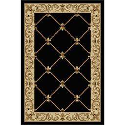 Tayse Sensation Orleans Accent Rug - Black