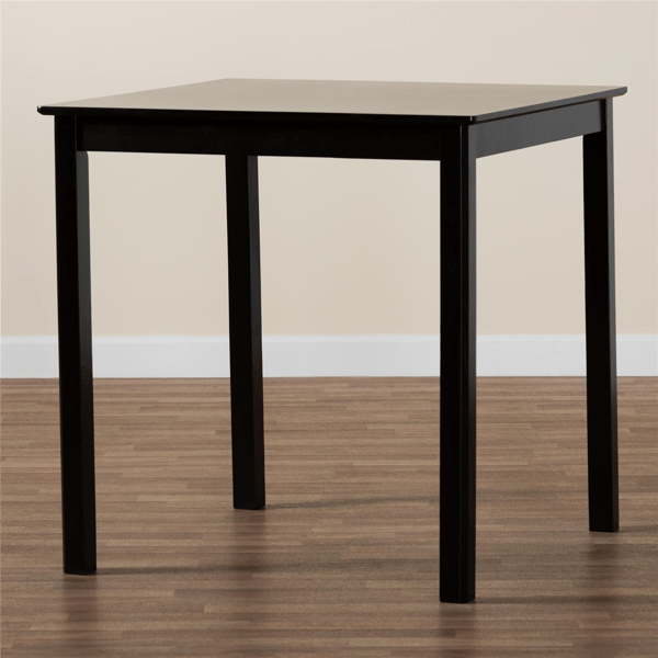 Baxton Studio Lenoir Modern Wood Counter Height Pub Table