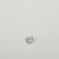 Sterling Silver Love Swirls Heart Locket Pendant Necklace - image 1
