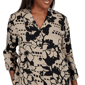 Petite Alfred Dunner Travel Advisory 3/4 Sleeve Floral Blouse - image 5