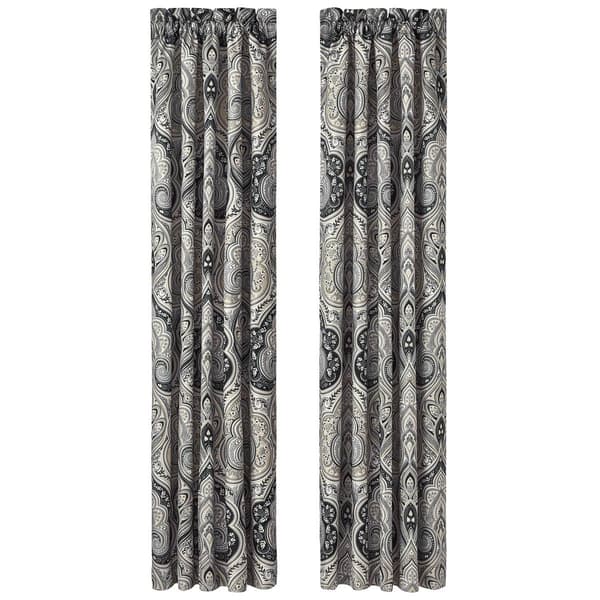 Royal Court Messina Damask Window Panel Pair