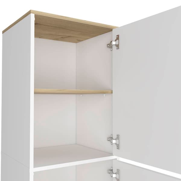 FM FURNITURE British White Single Pantry