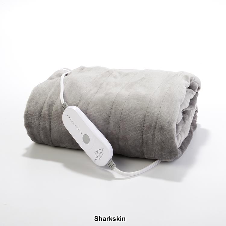 Mountain Ridge®  Heated Plush Throw