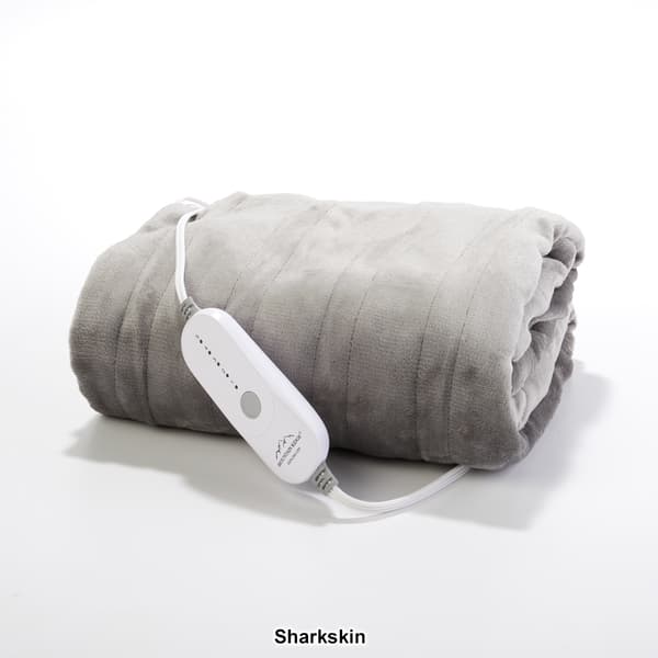 Mountain Ridge&#174;  Heated Plush Throw