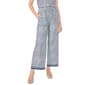 Womens Cece Pull On Tie Front Wide Leg Seashell Pants - image 1