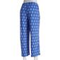 Womens MUK LUKS&#174; Tile Wide Leg Cloud Knit Capri Pajama Pants - image 2
