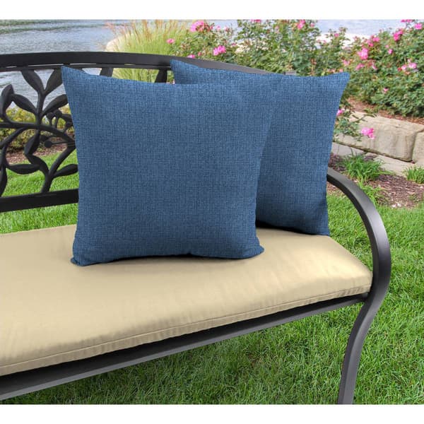 Jordan Manufacturing Texture Capri Outdoor Throw Pillow - 18 x 18