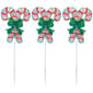 Northlight Seasonal Christmas Candy Pathway Markers - Set of 3 - image 1