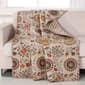 Greenland Home Fashions&#40;tm&#41; Andorra Reversible Quilted Throw - image 1