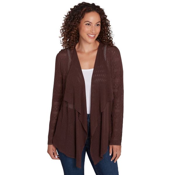 Petite Emaline Limon Printed Long Sleeve Cardigan