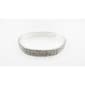 Rosa Rhinestones 3 Row Rhinestone Stretch Bracelet - image 1