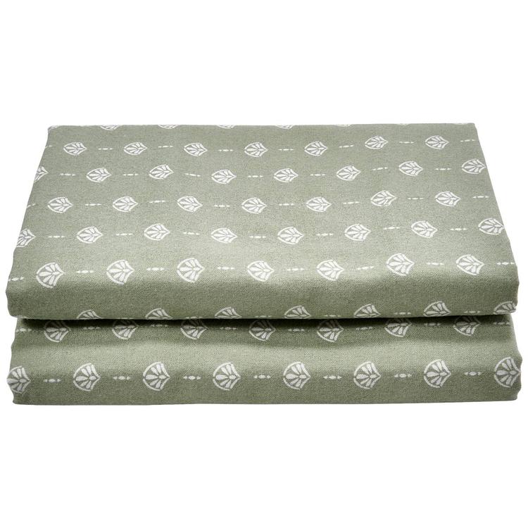 Ashley Cooper(tm) Shell Medallion Flannel Sheet Set