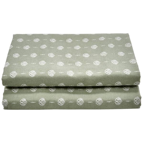Ashley Cooper(tm) Shell Medallion Flannel Sheet Set - image 