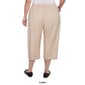 Plus Size Alfred Dunner Catalina Island Patch Pocket Capri Pants - image 2
