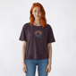 Juniors Plus Attitude Not Included Embroidery Discharge Print Top - image 1