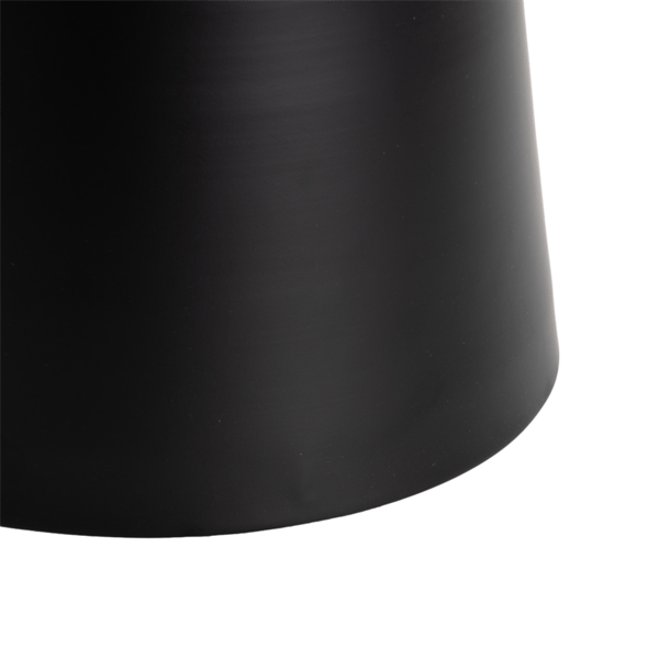 9th & Pike® Modern Black Metal Accent Table