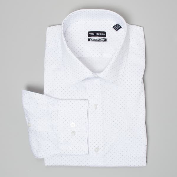 Mens Van Heusen(R) Regular Fit Ultra Dress Shirt - Sage Grey - image 