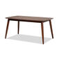 Baxton Studio Amato Mid- Century 6 Piece Dining Set - image 2