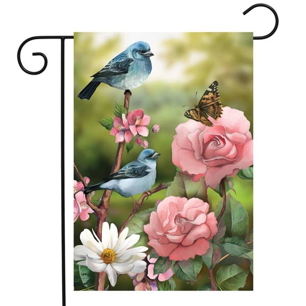 Briarwood Lane In the Garden Garden Flag - image 