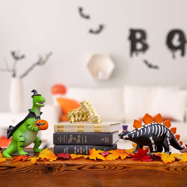 National Tree 12in. Halloween Dinosaur Tabletop D&#233;cor